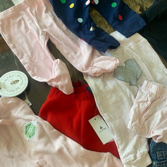 BABY GIRL 0-3 mos! 💗33 items(31 pants/2 diaper covers) 💗at least 10 are NWT! - Picture 8 of 11